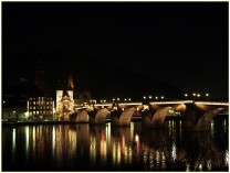 Alte Brücke und Steintor Heidelberg, kein HDR (Bild: Gisbert Kühner (geka-pics ))